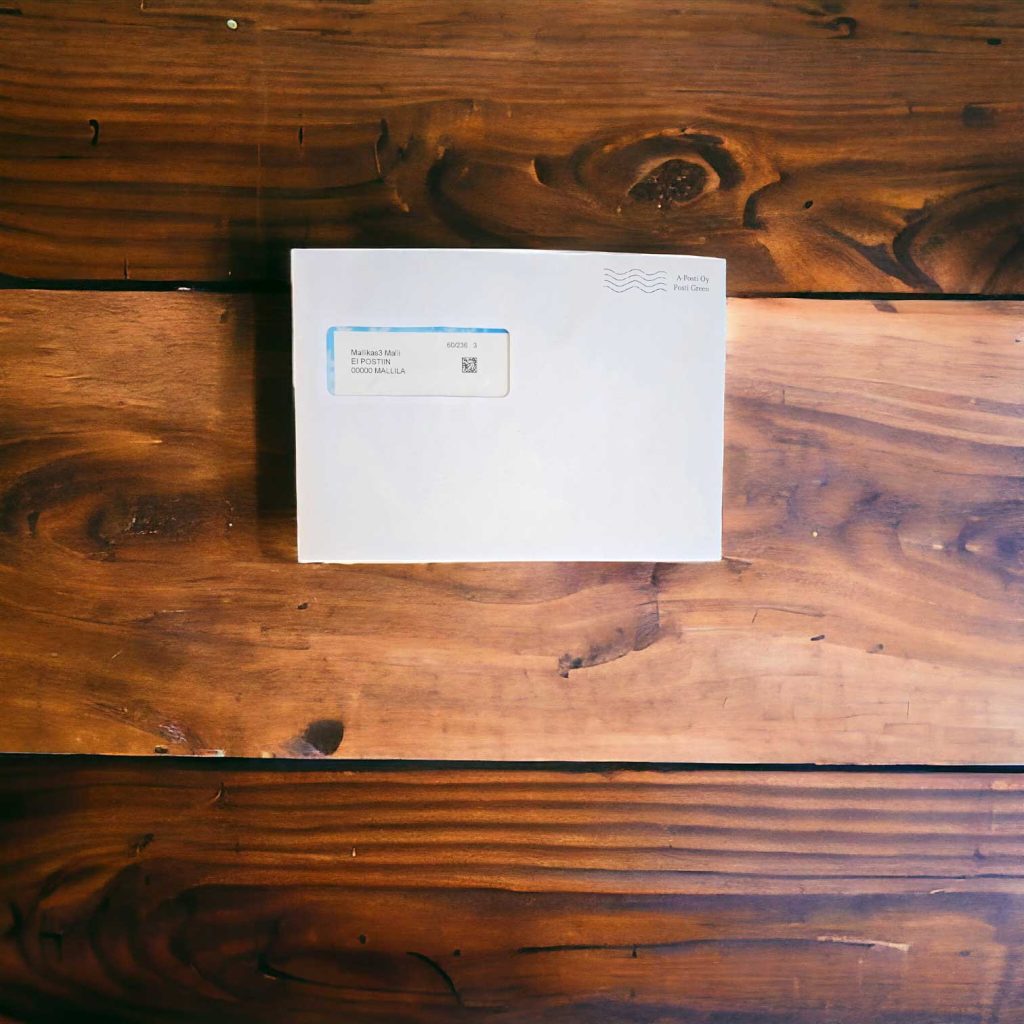 Kirjekuoret Painamaton